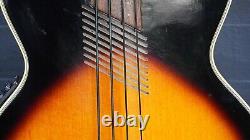 Washburn AB-20 Fretless Electro/Acoustic Bass Guitar withHardcase