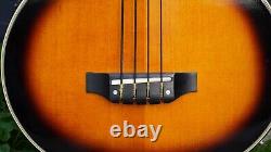 Washburn AB-20 Fretless Electro/Acoustic Bass Guitar withHardcase