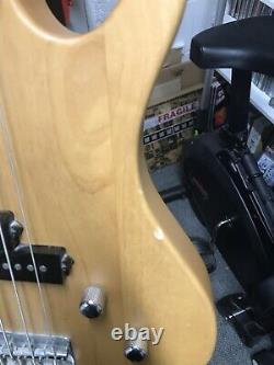 Washburn XB100 Bass Guitar in Natural Finish c/w Stand