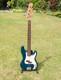 Westfield Electric Bass Guitar 4 String Blue & White