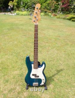 Westfield Electric Bass Guitar 4 String Blue & White