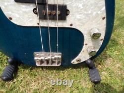 Westfield Electric Bass Guitar 4 String Blue & White