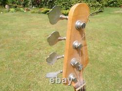 Westfield Electric Bass Guitar 4 String Blue & White
