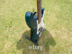 Westfield Electric Bass Guitar 4 String Blue & White