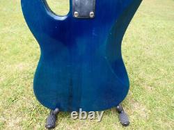 Westfield Electric Bass Guitar 4 String Blue & White
