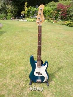 Westfield Electric Bass Guitar 4 String Blue & White