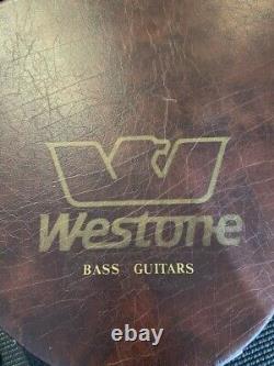 Westone Thunder II Bass Guitar. Vintage, rare, 1983, Japan, original hardcase