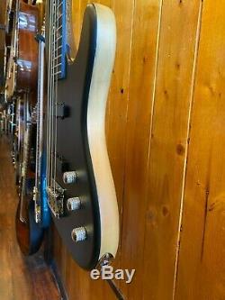 Wolf JB4 Electric Bass Guitar Jet Black(Matt Finish)