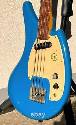 YAMAHA SB-1C Flying Banana Vintage Electric Bass Guitar USED Blue From Japan
