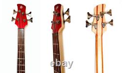 Yamaha Active Bass TRBX304 in Candy Apple Red Metallic 2019