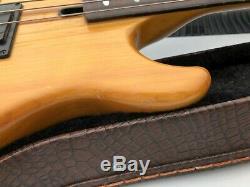 Yamaha BB2000 Broad Bass Fretless Electric Bass Guitar with Hard Shell Case