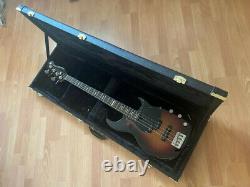 Yamaha BB P34 Pro Series Bass Guitar, Vintage Sunburst with hardshell case