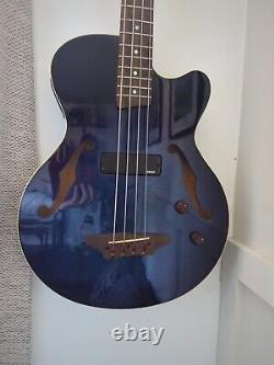 Yamaha BEX 4 semi-acoustic bass in Blueburst