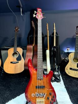 Yamaha Cherry Burst Bass Guitar Mint Condition