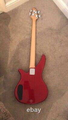 Yamaha RBX 170-Electric Bass Guitar-Metallic Red (With Bag) And Beginners Manual