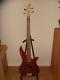 Yamaha Rbx 260 Red Natural Wood Bass Electric Guitar & Gig Bag