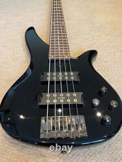 Yamaha RBX 375 5 string bass guitar (black) used in good condition