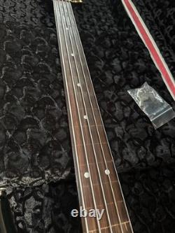 Yamaha Rbx5 Active 5 String Bass Fretless Conversion With Hard Case