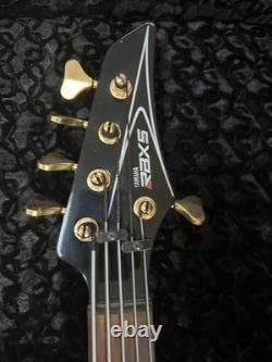 Yamaha Rbx5 Active 5 String Bass Fretless Conversion With Hard Case