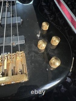 Yamaha Rbx5 Active 5 String Bass Fretless Conversion With Hard Case