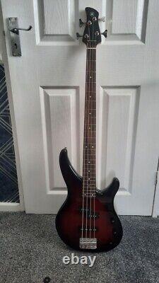 Yamaha TRBX174 OVS bass guitar. All New Strings