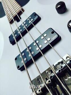 Yamaha TRBX504 Bass Guitar, Translucent White. Mint Condition