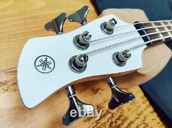 Yamaha TRBX504 Bass Guitar, Translucent White. Mint Condition