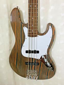 Zebrawood Jazz Bass