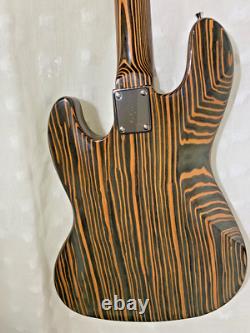 Zebrawood Jazz Bass