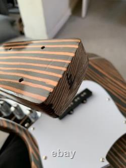 Zebrawood Jazz Bass