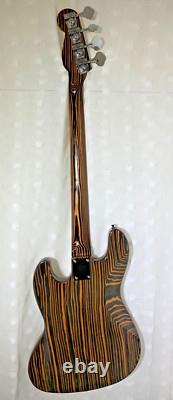 Zebrawood Jazz Bass