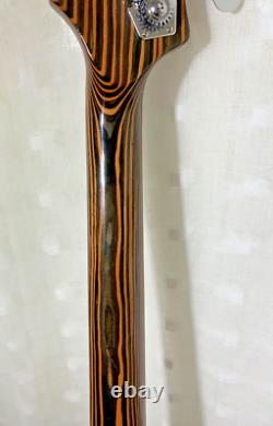 Zebrawood Jazz Bass