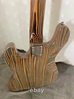 Zebrawood Jazz Bass