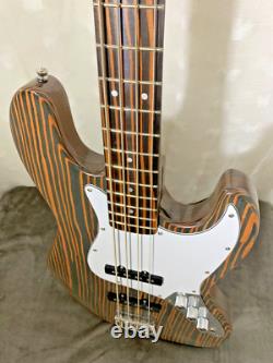 Zebrawood Jazz Bass