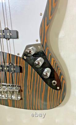 Zebrawood Jazz Bass