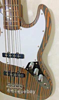 Zebrawood Jazz Bass